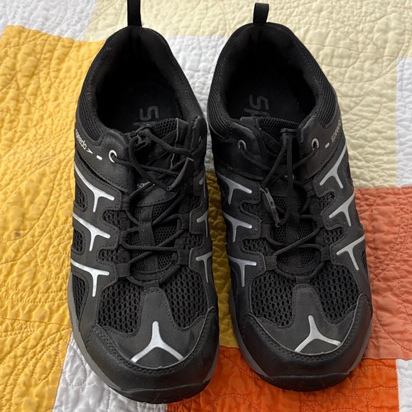 Speedo Black and Gray Men's Shoes - Picture 1 of 5